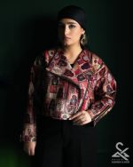 کراپ کت مخمل کد۱۰۳ - Image 2